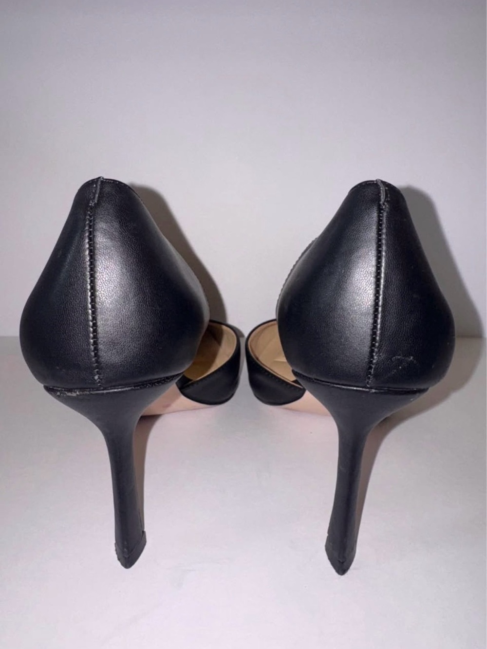 Women’s Jessica Simpson Black Pointy Toe Stiletto Heels, size 12 - Picture 3 of 5